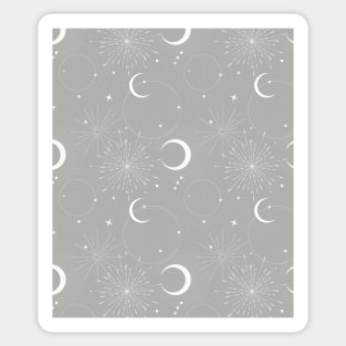 Celestial Grey Sticker